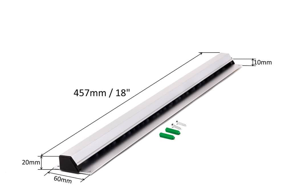 Tab Order Grabber Bill Ticket Holder Aluminium Size 18" for Restaurant Cafe Bar