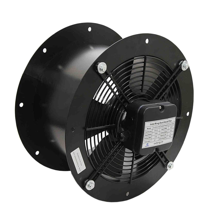 300mm Industrial Duct Fan Cased Axial Commercial Kitchen Canopy Extractor