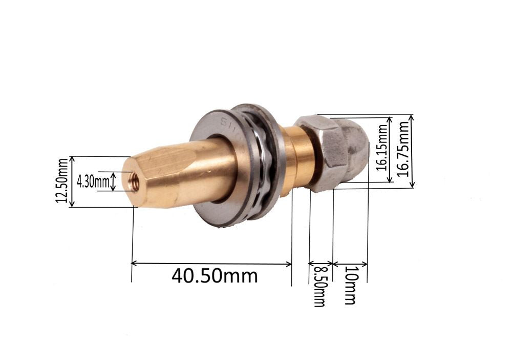 Centre Spindle Fits Kuroma Model Xl Canmac Makfry Pressure Chicken Fryer