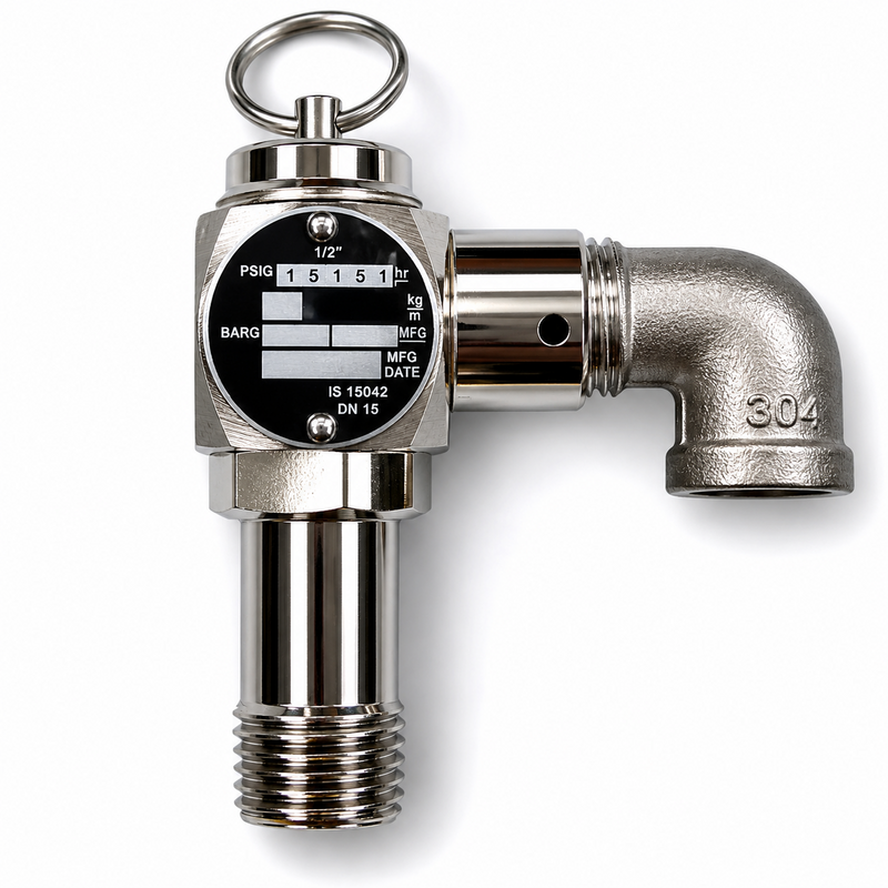 Safety Relief Valve 59742 for Henny Penny Gas and Electric Pressure Fryers