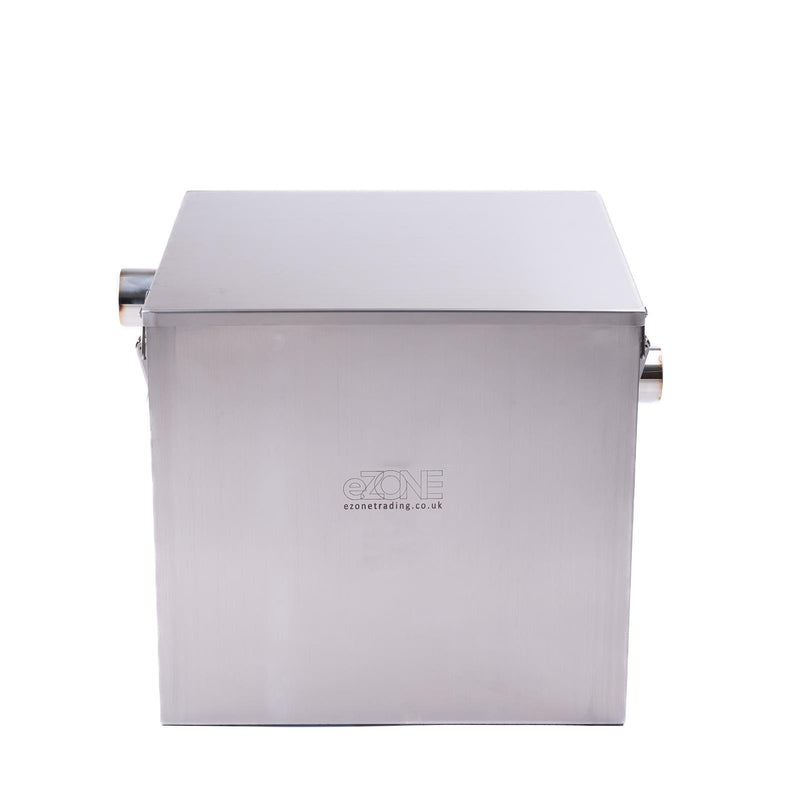 Commercial Grease Trap 74 Litre Catering Waste Fat Oil Filter Stainless Steel