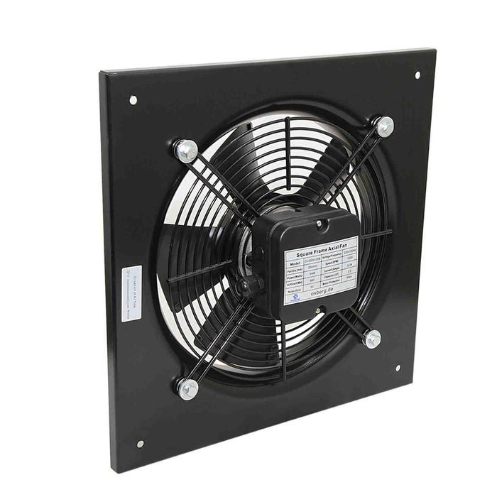 300mm Industrial Ventilation Metal Fan Axial Commercial Air Extractor Quiet
