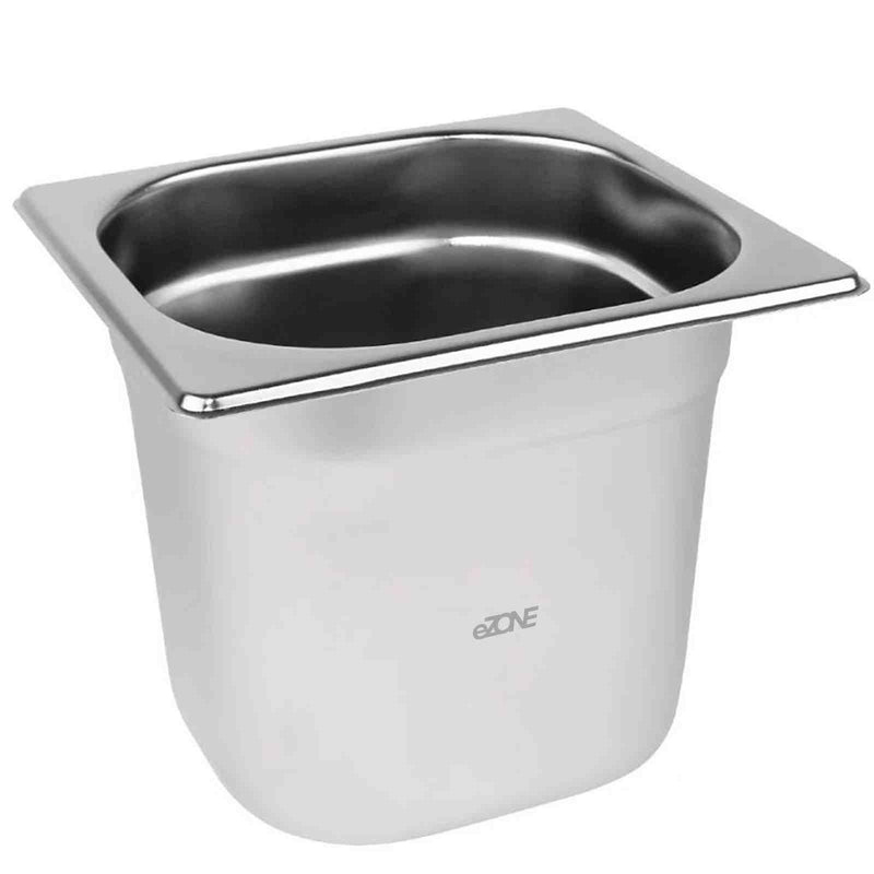 Gastronorm Pan Container 1/9 150mm Stainless Steel Bain Marie Try Buffet Display