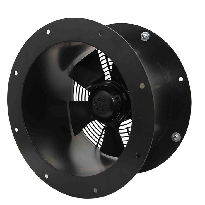250mm Industrial Duct Fan Cased Axial Commercial Kitchen Canopy Extractor