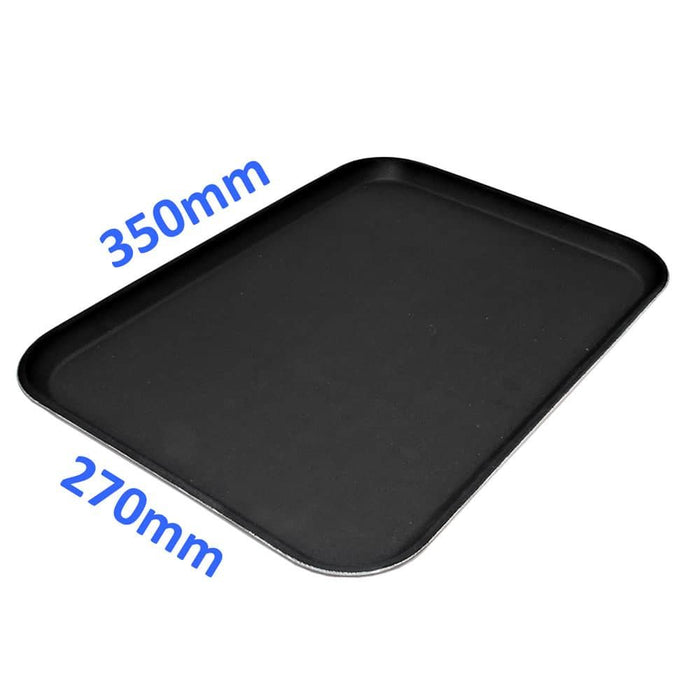 Rectangular Non-Slip Serving Waiter Tray 14"x10" Bar Pub Restaurant Café Drinks