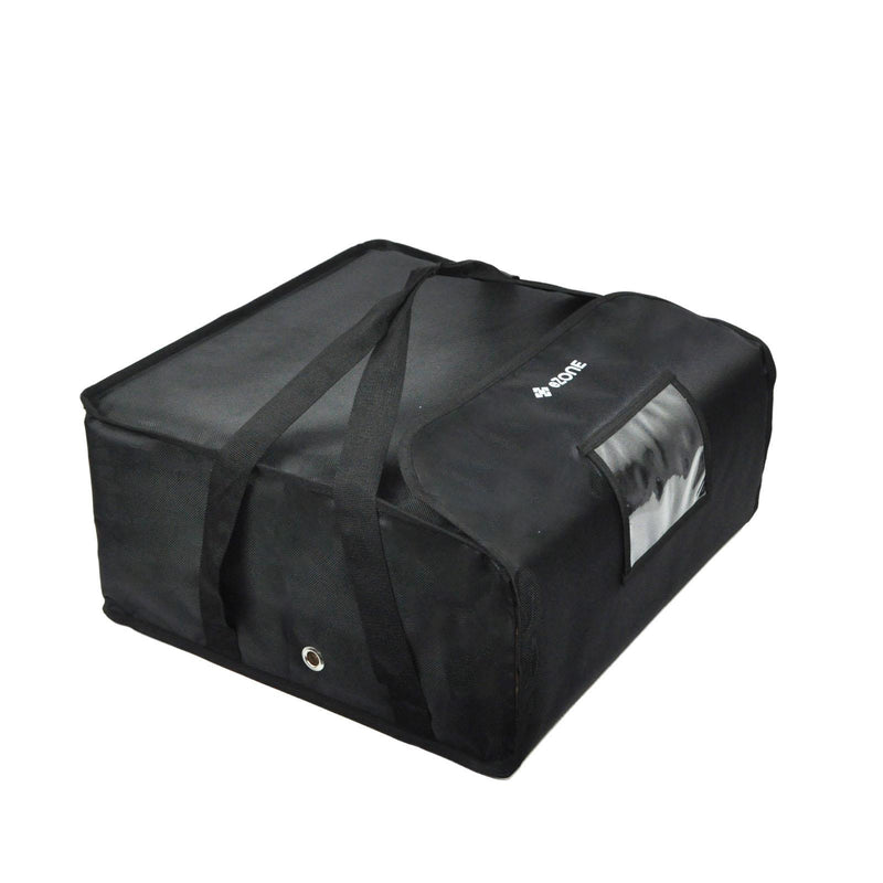 Pizza Delivery Bag 18x18x8.5" Fully Insulated Heavy Duty Quality Black