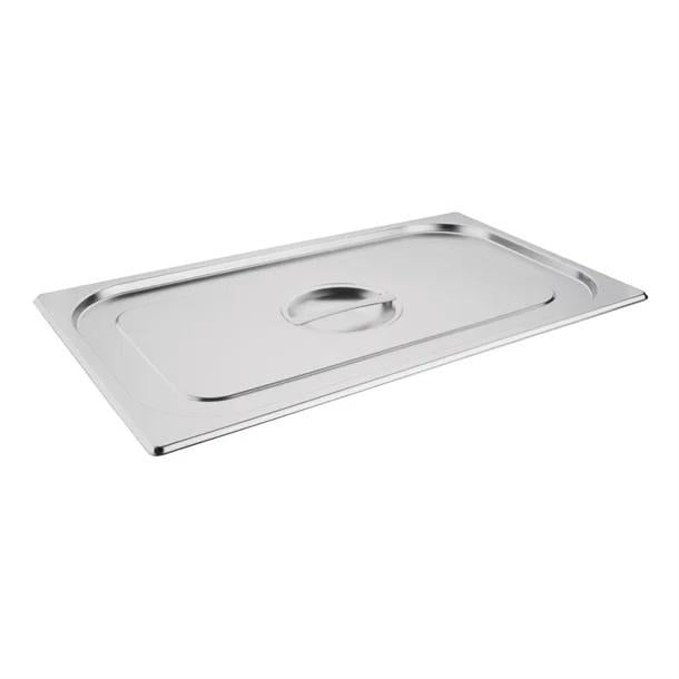 Stainless Steel 1/1 Gastronorm Pan/Tray with Lid 200mm Deep Food GN Container