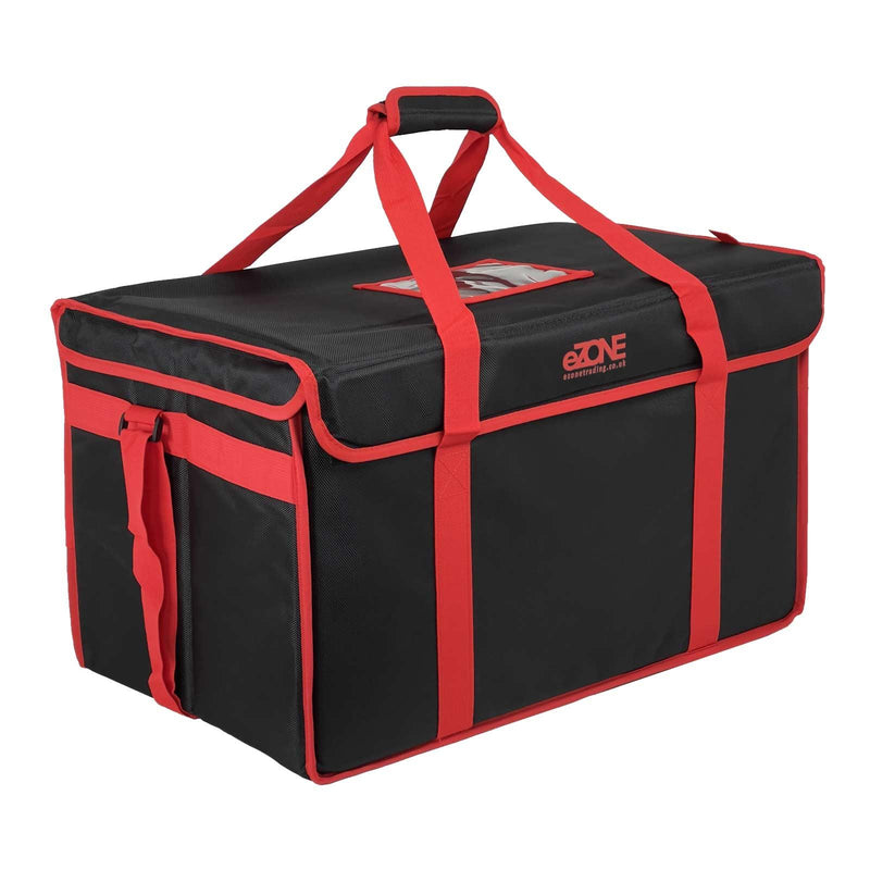 Food Delivery Bag Built-in Insert Folding Insulated 24x14x14” Takeaway Pizza