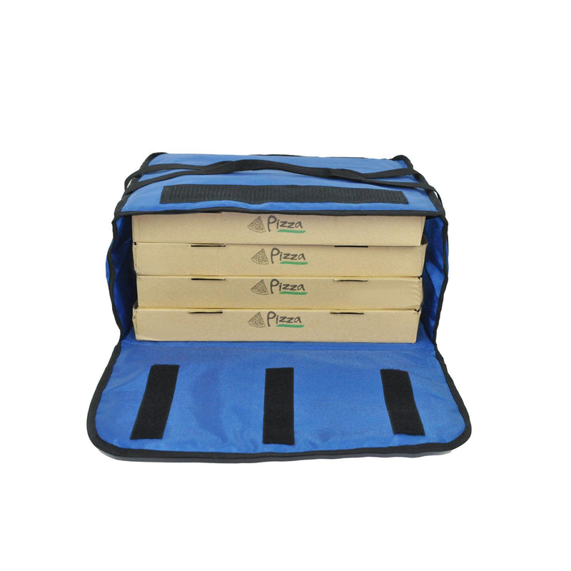 Pizza Delivery Bag 18x18x8.5" Fully Insulated Heavy Duty Quality Blue