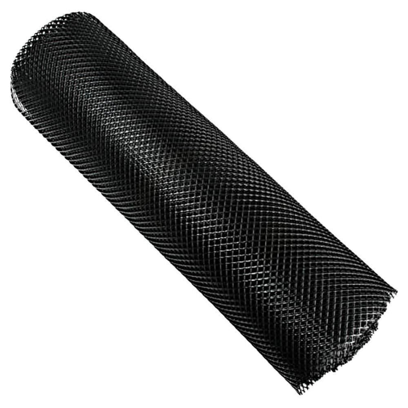 Bar Pub Shelf Liner Black Mat Glass Drying Mesh Roll 10 meters x 60cm