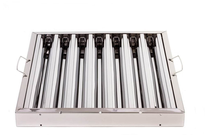 Canopy Grease Baffle Filter Stainless Steel Kitchen Extraction Hood 495x495mm