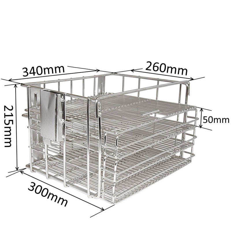 Henny Penny Frying Basket Gas Pressure Fryer Stainless Steel Removable Shelves