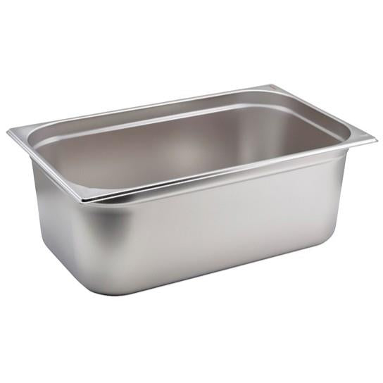 Stainless Steel 1/1 Gastronorm Pan/Tray with Lid 200mm Deep Food GN Container