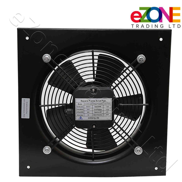 Industrial metal ventilation fan. 500mm Blade size in our Catering supplies collection