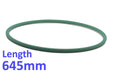 IGF 645mm - Long Green Drive Belt for PIZZA Dough Roller