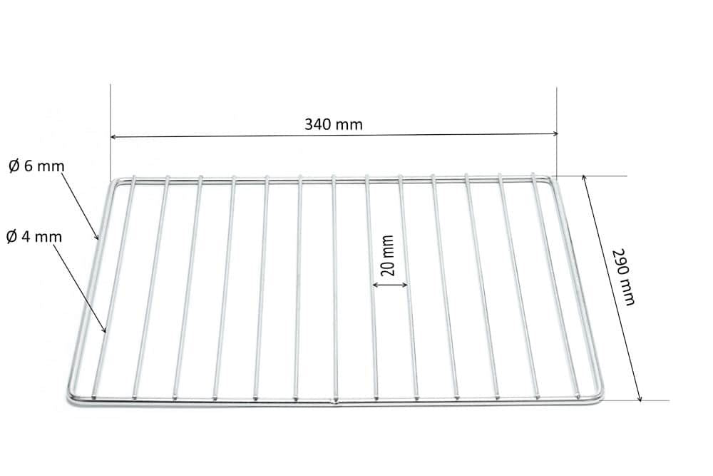 Basket Tank Support Rack for PITCO 35C Fryer(340X290)mm Stainless Steel, PP10434