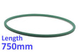 PIZZA GROUP 750mm - Long Green Drive Belt for Dough Roller
