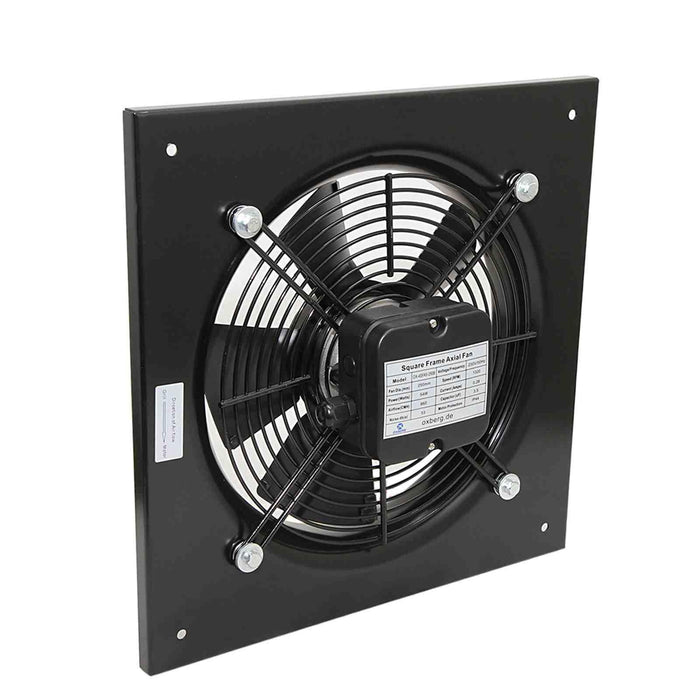 Industrial Wall Mounted Extractor Fan 10" Quiet Commercial Ventilation+Speed Ctr