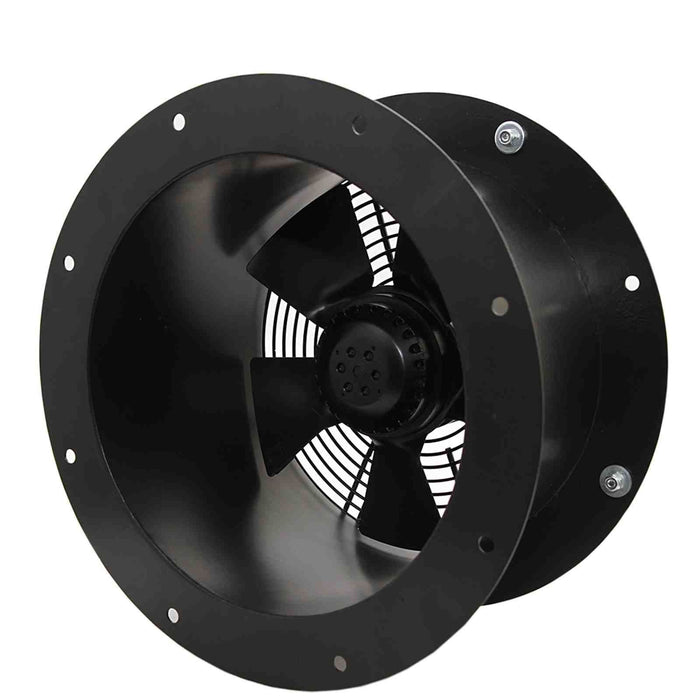 350mm Industrial Duct Fan Cased Axial Commercial Kitchen Canopy Extractor