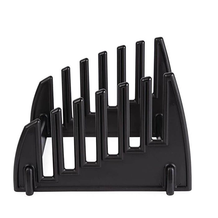 Chopping Board Stand Plastic Rack 6 Slot Catering Cutting Board Holder Storage