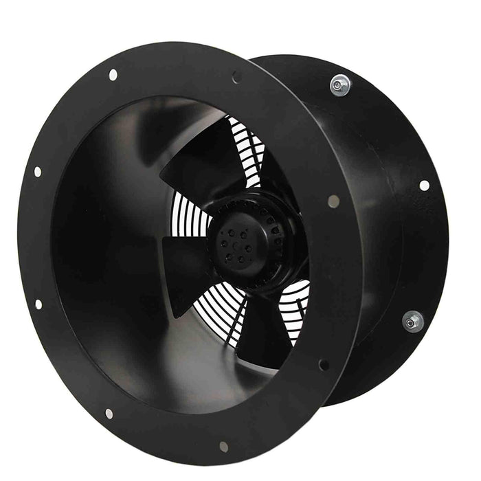 Industrial Cased Extractor Fan 10" Duct Commercial Ventilation +Speed Controller