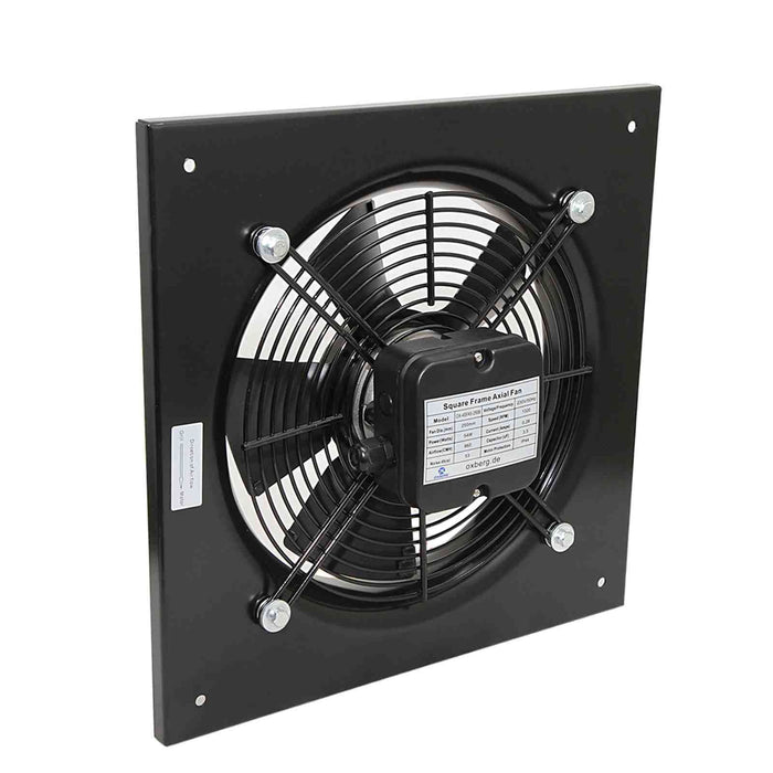 Industrial metal ventilation fan. Quiet model. 250mm Blade size in our Catering equipment collection