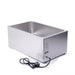 eZone Commercial Bain Marie 3x Gastronorm Pans 1/2 & 1/4 GN Catering Food Warmer catering equipment