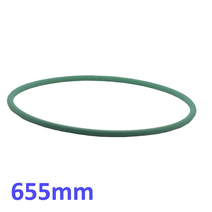 655mm - Green Drive Belt for Dough Roller Stretcher