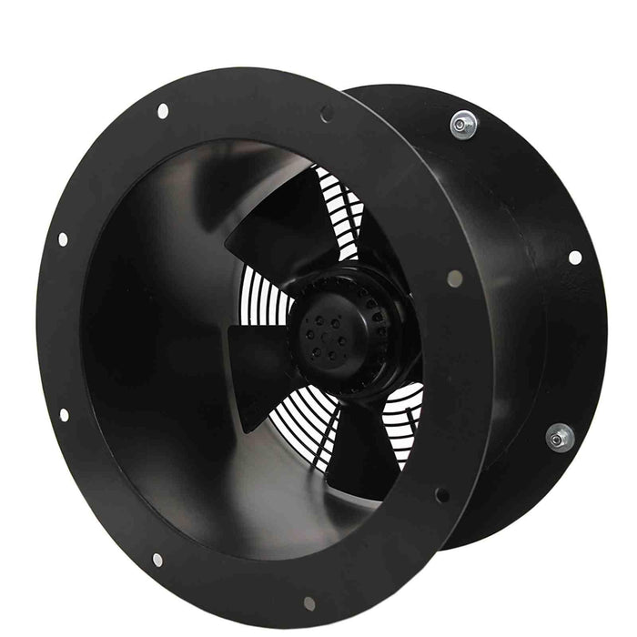 Industrial Cased Extractor Fan 14" Duct Commercial Ventilation +Speed Controller
