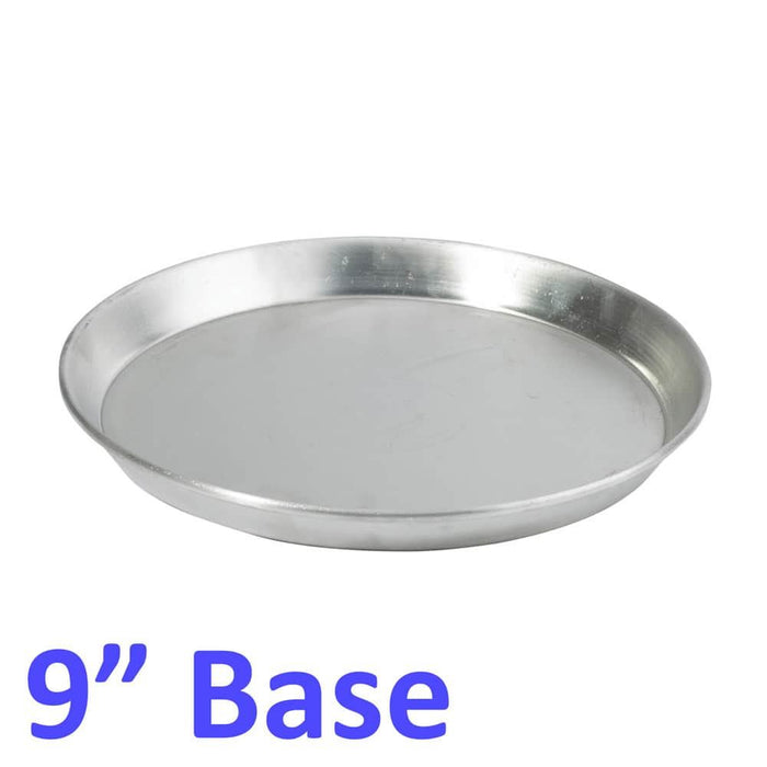 Pizza Pan Tray Commercial Catering Quality Aluminium 9 Inch 1.5” Deep - Wide Rim