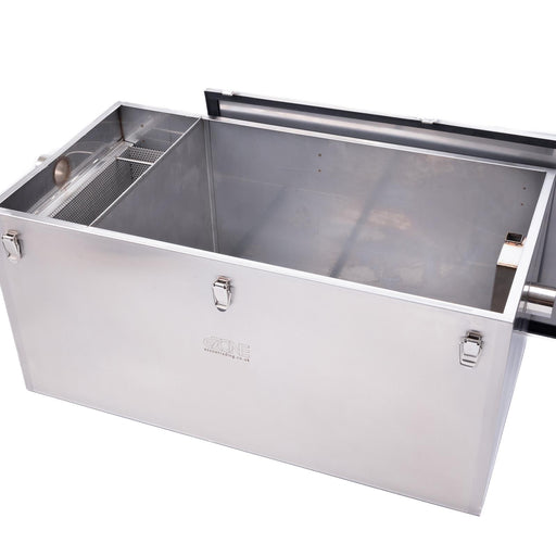 Commercial Grease Trap 118 Litre Catering Waste Fat Oil Filter Stainless Steel