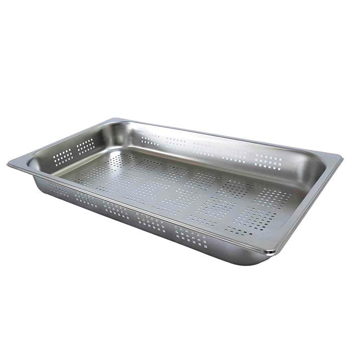 Perforated Gastronorm 1/1 65mm Pan Stainless Steel Combi Oven Steamer Tray Bain Marie