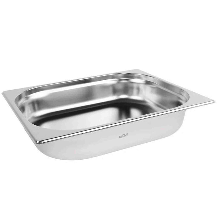 Gastronorm 1/2 Half Stainless Steel Bain Marie Food Container Pot Pan 65mm