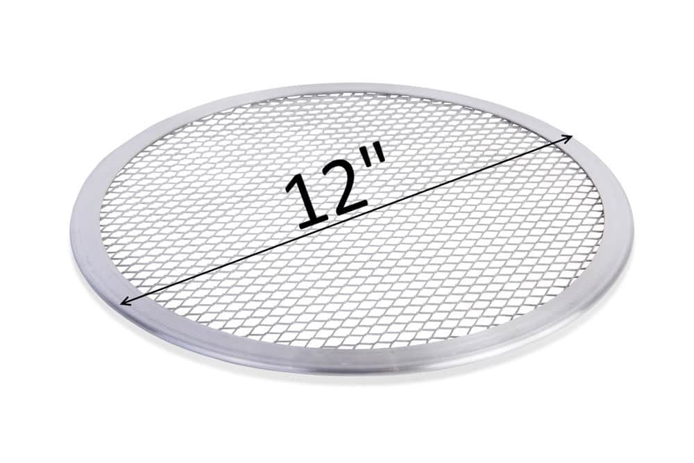 Wire mesh cooking tray outlet