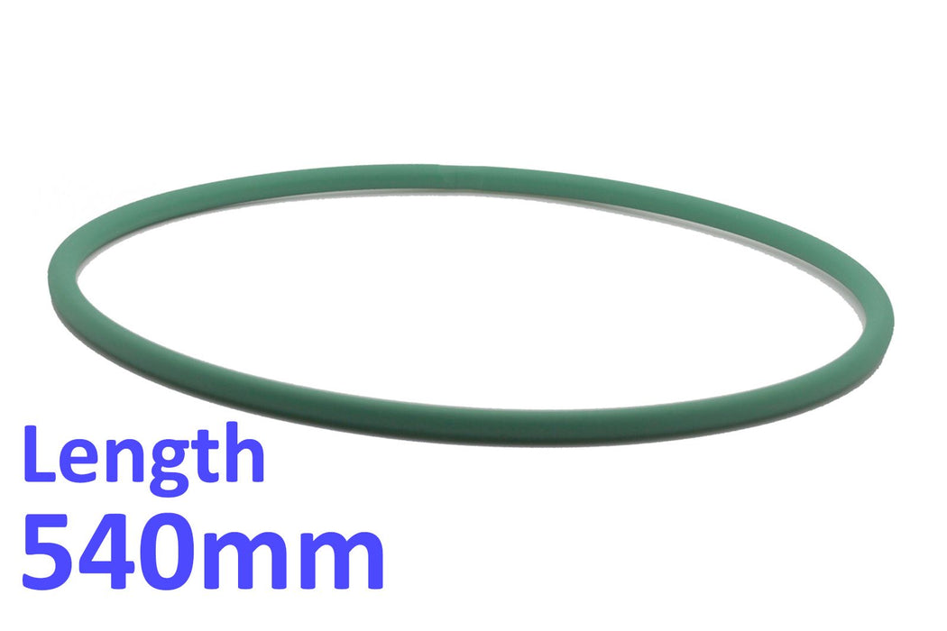 KLEMOR 540mm - Short Green Drive Belt for PIZZA Dough Roller Stretcher KL30 KB30
