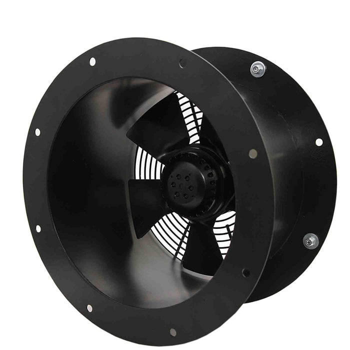 300mm Industrial Duct Fan Cased Axial Commercial Kitchen Canopy Extractor