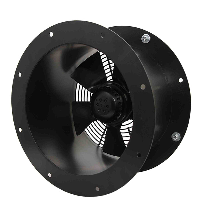 630mm Industrial Duct Fan Cased Axial Commercial Kitchen Canopy Extractor Quiet