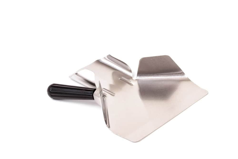 Heavy Duty Stainless Steel Catering Chip French Fry Bagger Scoop Right Handle